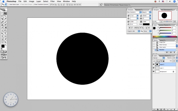 Creation of Creative Eye: Step 1